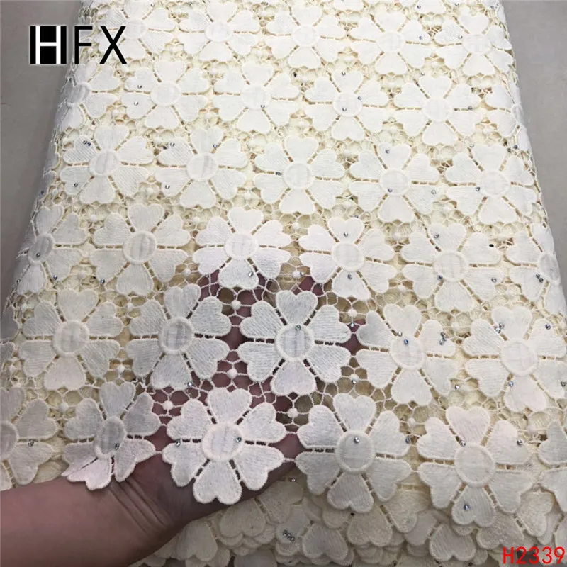 Tissu africain broderie coton нигерийский шнур кружевной ткани высокое качество Гипюр Вышивка Французская ткань кружево для вечернего платья