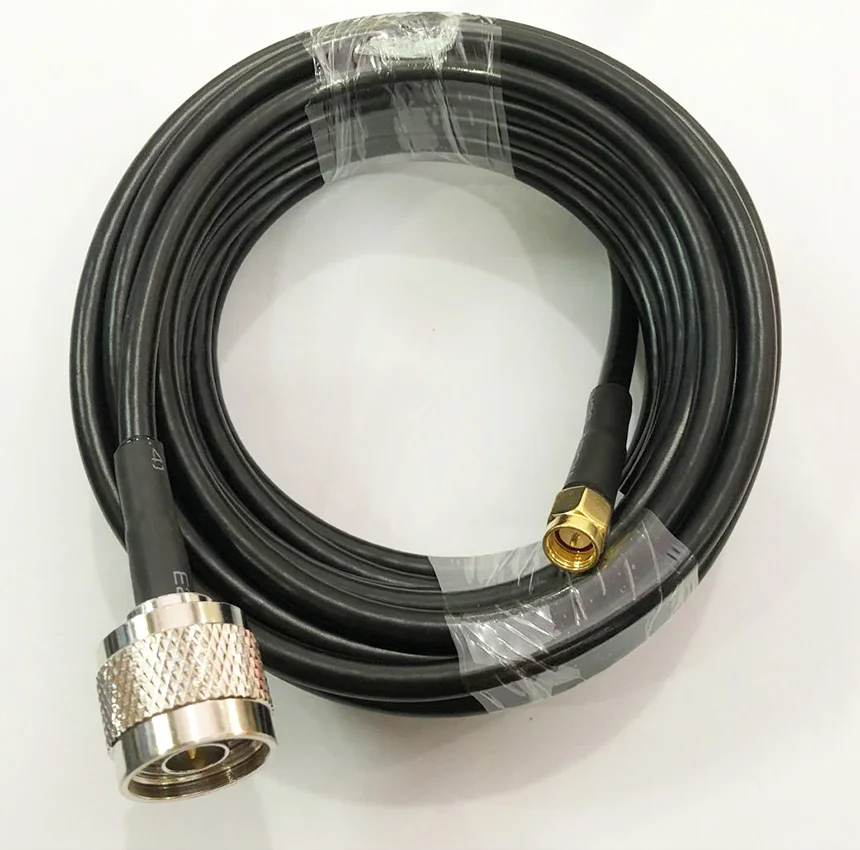 Коаксиальный кабель 2 м 5 10 RG58 разъем SMA папа RF адаптер 50 3 Ом 15/20/30/50 м|cable 5m|sma male