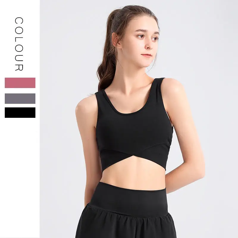 

Sexy Push UP Bra Woven Wrapped Top Underwear V-Tie Bra Pad Wireless Sports Bra Camisole Crochet Top Tank Top Padded Knitted