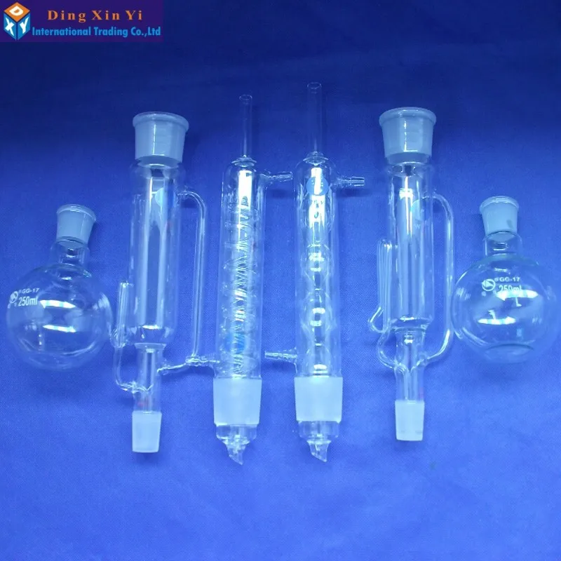 Экстрактор Soxhlet Lab Glass 150 мл/250 мл/500 мл конденсатор и корпус экстрактора с