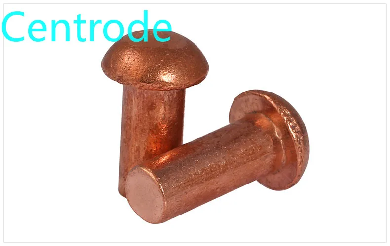 Флейта с полукруглой головкой фиолетовая медная заклепка однотонная