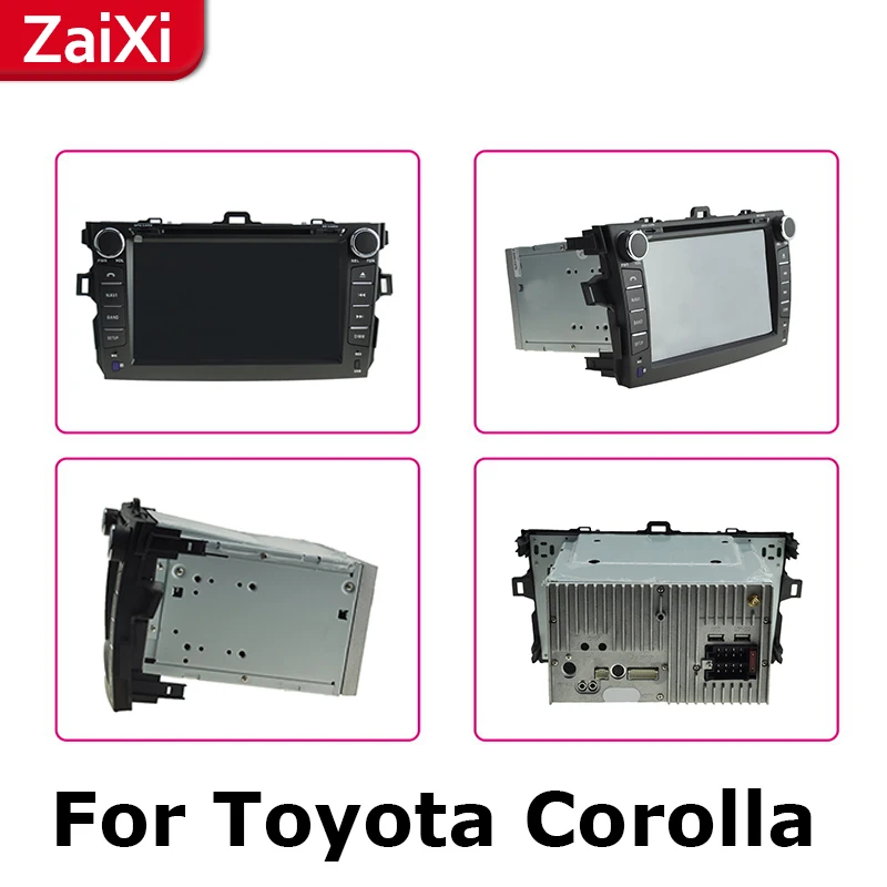 Для Toyota Corolla E150 хэтчбек 2006 2007 2008 2009 2010 2011 2012 автомобильный Android Радио