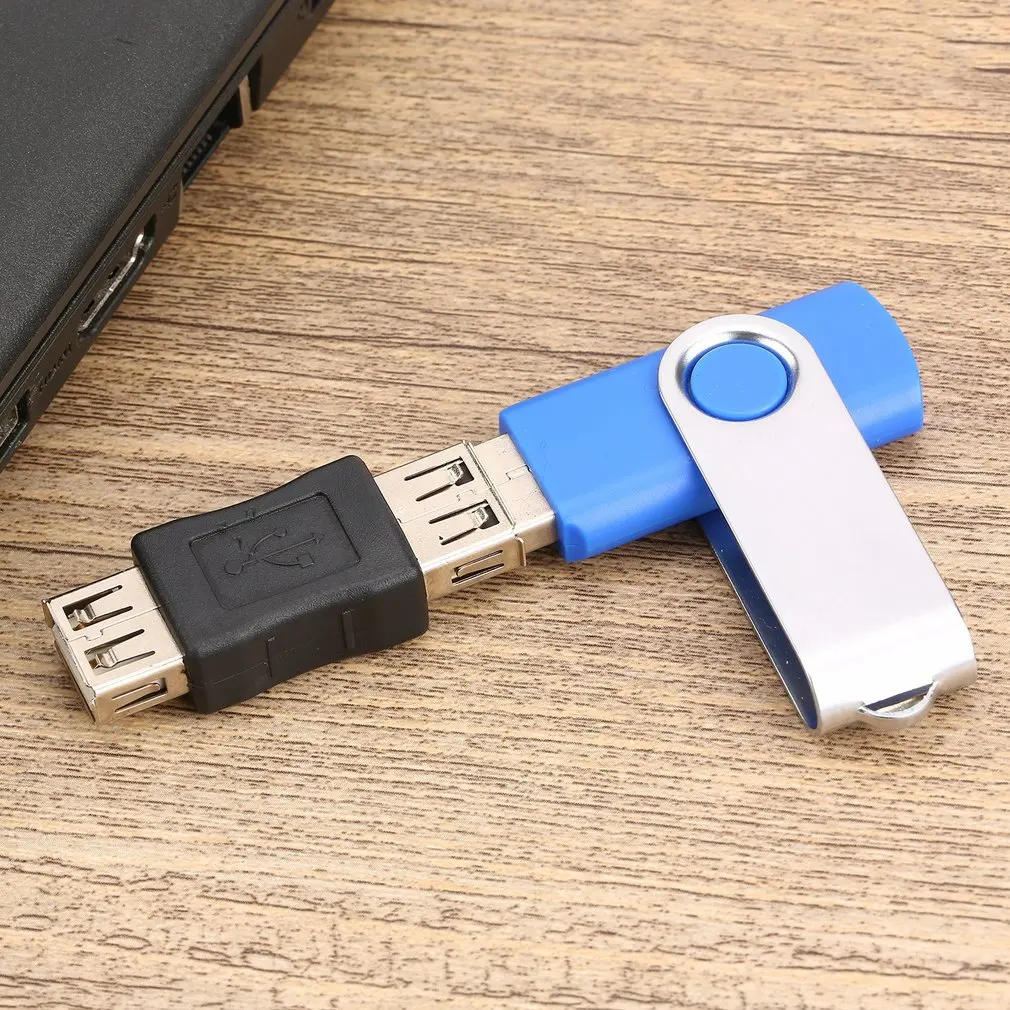 

In stock! USB 2.0 Type A Female to A Female Coupler Adapter Connector F/F Converter Brand Newest Wholesale