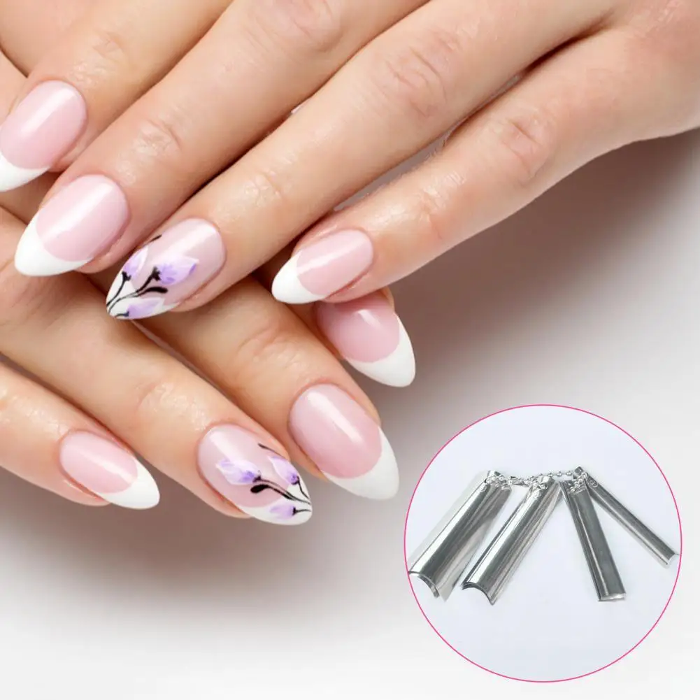 

Nail Manicure Multiple Sizes Reusable Stainless Steel Nail Cutter Plate for Nail Salon
