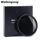 Walkingway тонкий регулируемый ND2-400 HD переменный ND-фильтр для камеры 40,5-82 мм Filtro Fader оптический нейтральный фильтр для DSLR