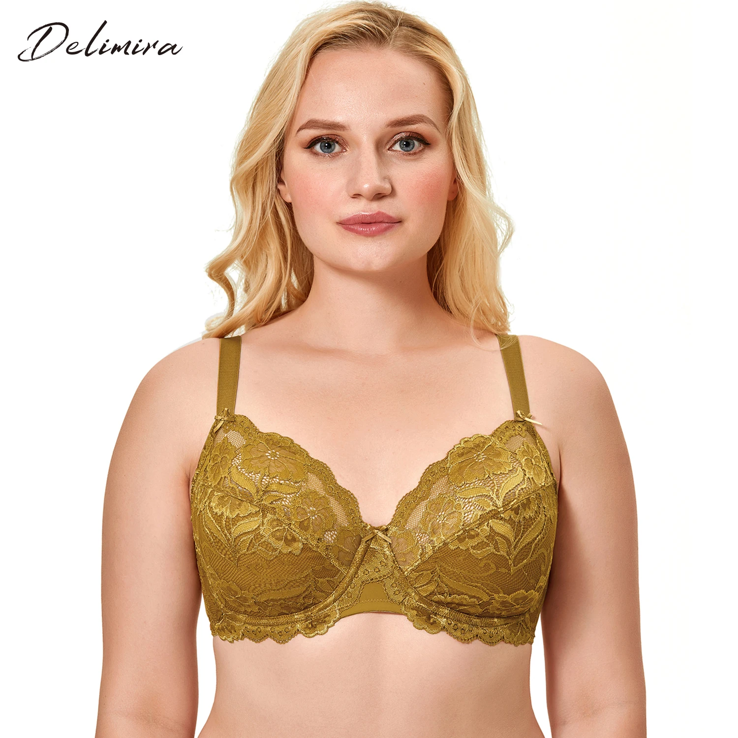 

Женский бюстгальтер на косточках, без пены