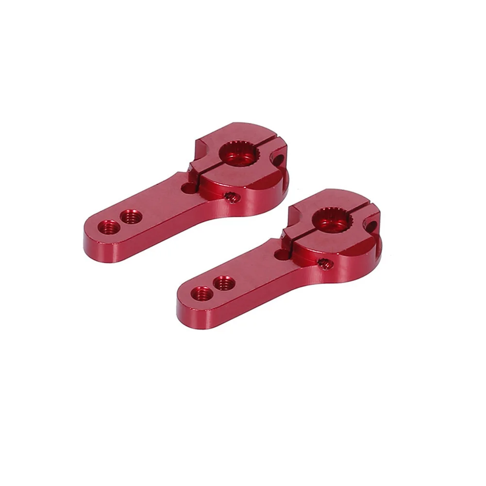 

5pcs Remote Control Toys Replace Accessories Metal Extension Steering Servo Arm Horn with Screw Set for RC Crawler Car