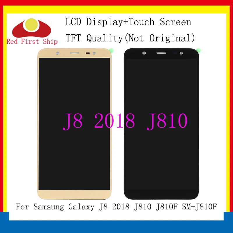 

10Pcs/lot TFT LCD for SAMSUNG Galaxy J8 2018 Display Touch Screen Replacement For Galaxy J810 J810F SM-J810F LCD Display