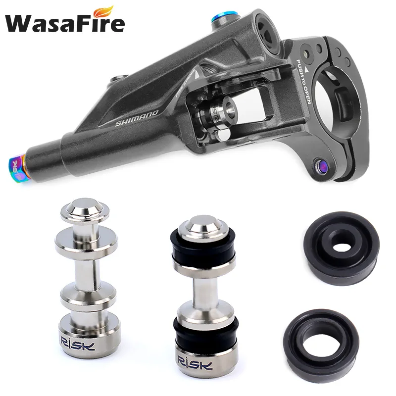 

Titanium Alloy Bicycle Disc Brake Lever Piston Repair Part With 2 Oil Seal For XT M785 M8000 SLX M7000 MTB Bike Brake Lever Part