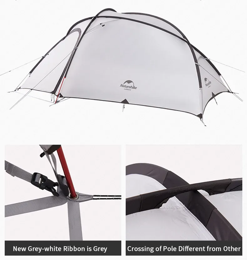 Naturehike палатка Hiby серии кемпинговая палатка 3-4 человек открытый 20D силиконовый двойной слой ткани в китайском стиле 4 сезона Сверхлегкий Семья палатка