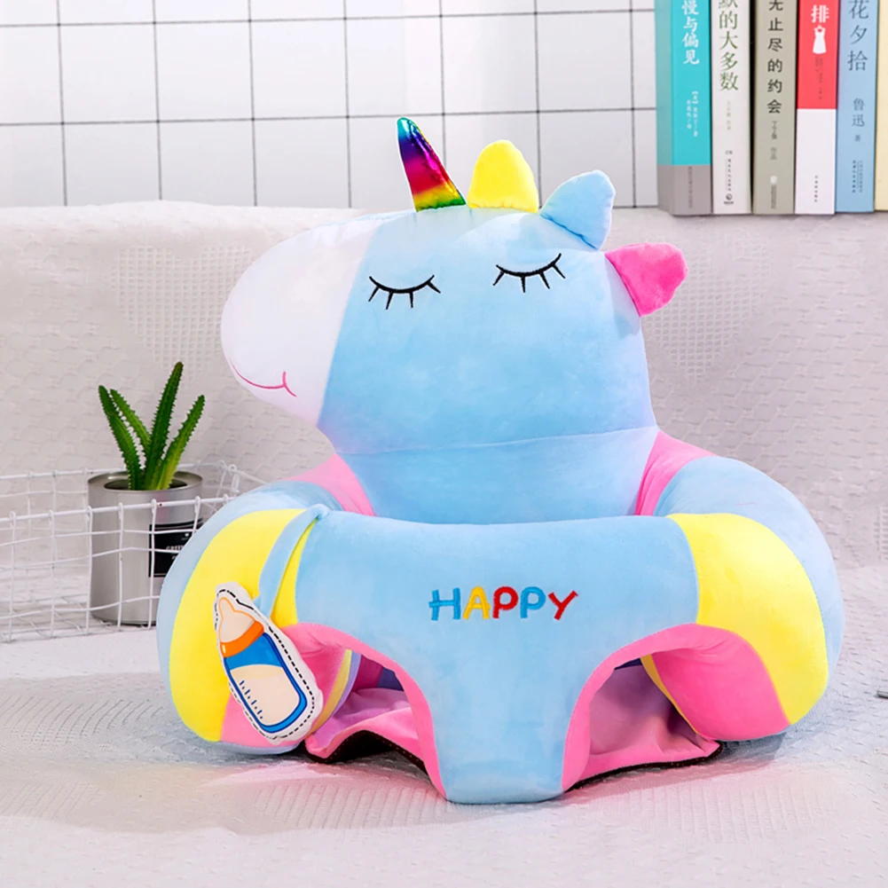

Cartoon Baby Sofa Learn To Sit Baby Seat Soft Feeding Safety Chair Infant Sofa Cotton padding
