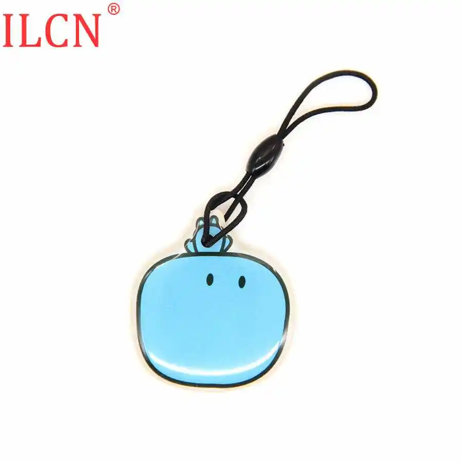 125 кГц ID синий отпадающий клей только для чтения брелок стикеры RFID EM4100 TK4100 Брелок