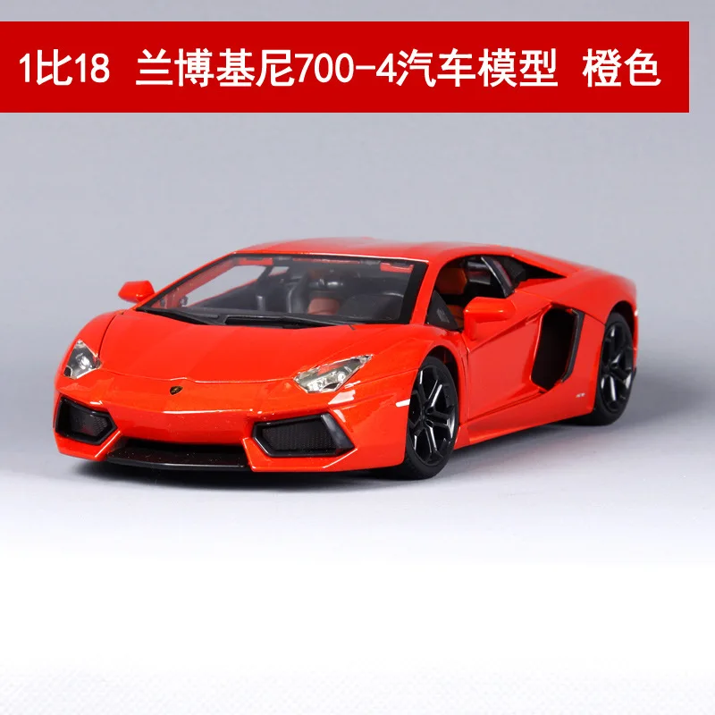 1:18 масштаб модель автомобиля из искусственного металла игрушки для Lamborghinied Lp770