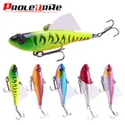 1 шт., Зимние рыболовные приманки VIB, 7 см, 17,5 г, искусственная жесткая приманка с 3D глазами, поворотная приманка для дайвинга, джиг-приманка, крыло, воблеры, кривошип Pesca