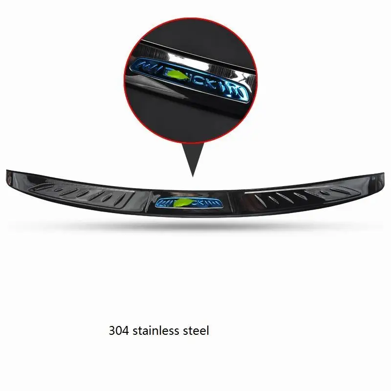 Хромированные модифицированные задние панели багажника ножная педаль решетка