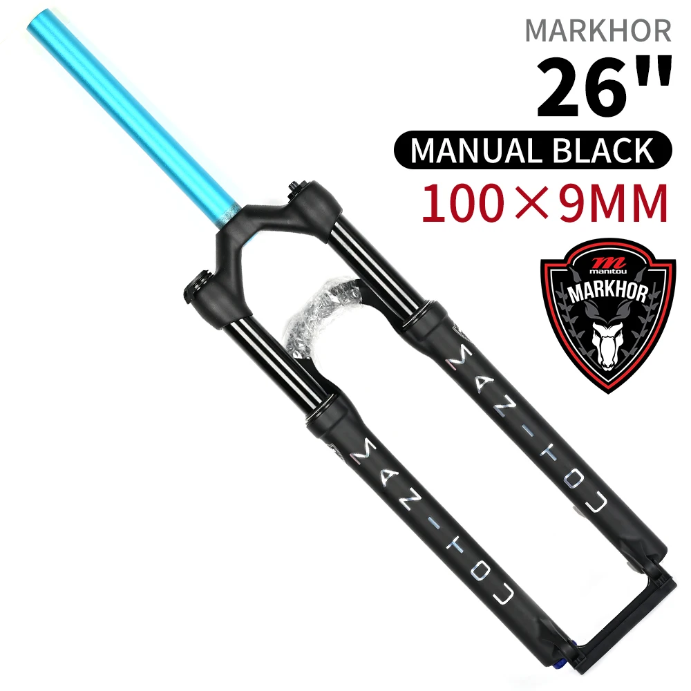

Bike Fork Manitou MARKHOR 26 27.5inchs 29er Mountain MTB Bicycle Fork air Front Fork suspension 2019 Manual control remote lock