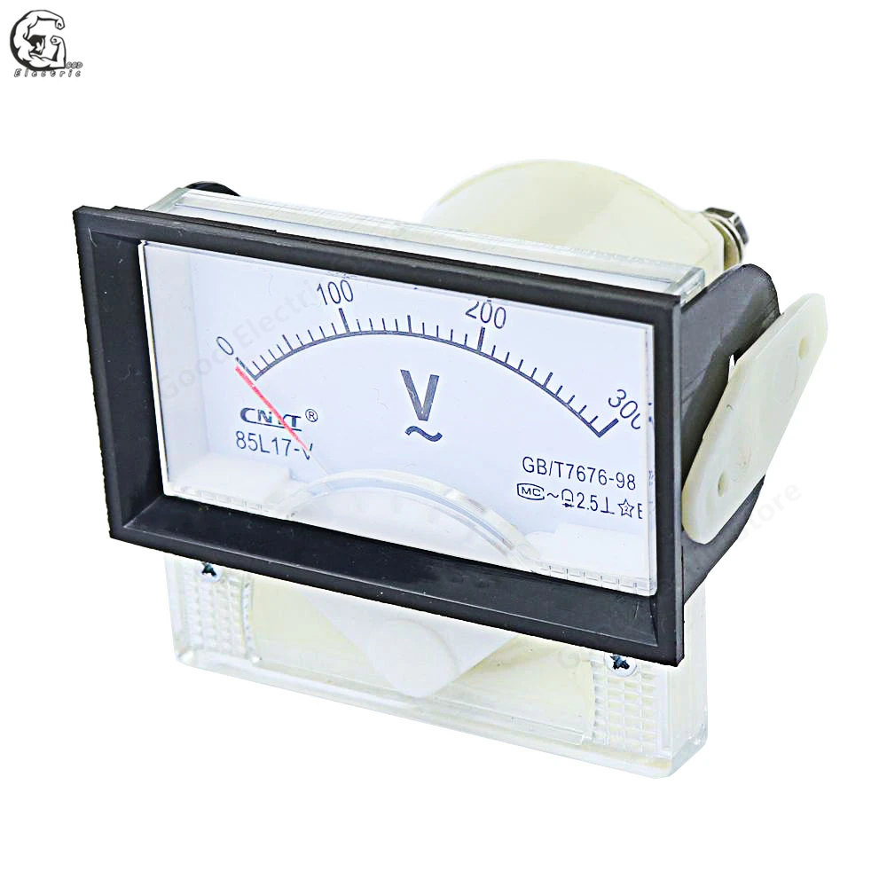 85L17 AC 5 в 10 15 25 30 45 50 75 70*40 мм прямоугольные аналоговые Вольт измеритель напряжения