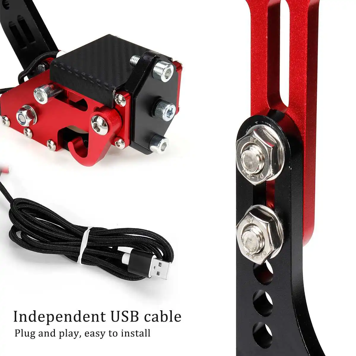 16Bit Датчик Холла Sim тормозная система PC USB ручной тормоз для гоночных игр G25/27/29 T300