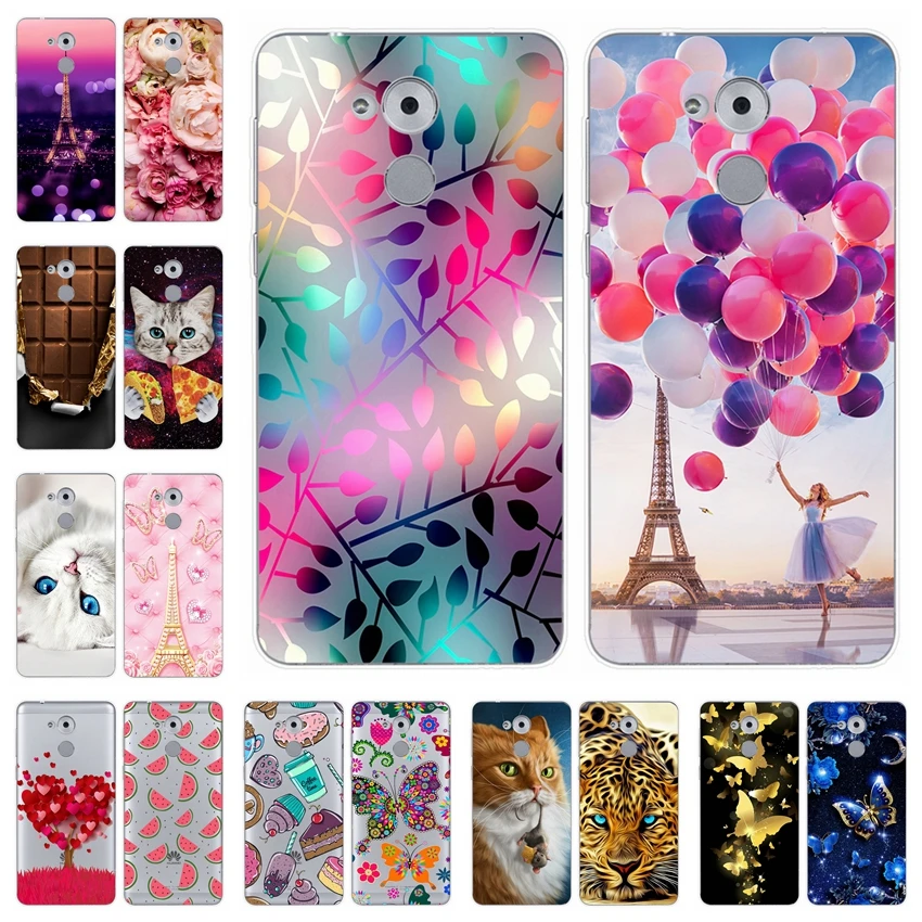 Soft Silicone For Huawei Honor 6C 6A Case 5.0&quot Printing Cool Back Cover Phone Shell 6 A C Coque |