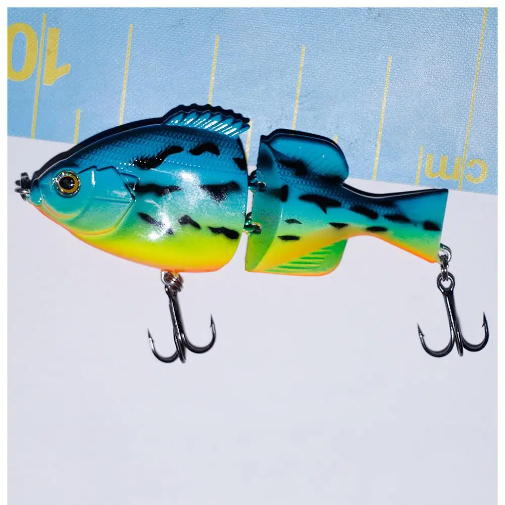2 шт. рыболовные приманки Jerkbaits наживка Minnow Поппер 3D рыбий глаз искусственные для