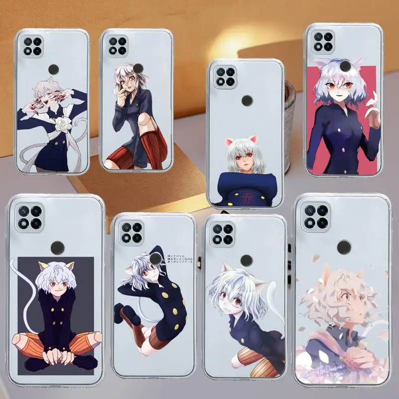 

Neferpitou Alluka hxh anime Phone Case Transparent for Xiaomi redmi note x f poco 10 11 9 7 8 3 i t s pro cover shell coque