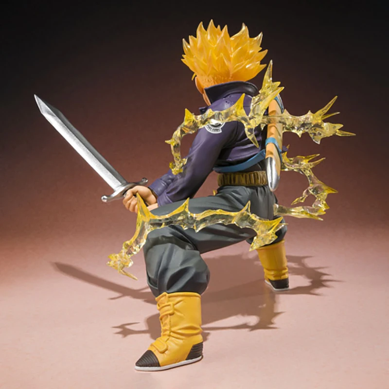 

BANDAI Figuarts Zero Figure 15CM Anime Dragon Ball Z Super Saiyan Torankusu PVC Action Figure Model Kids Toys For Boys