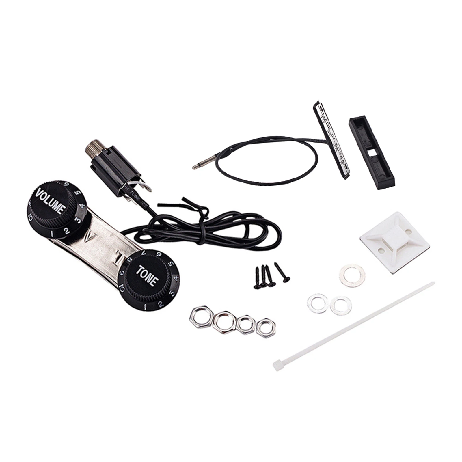 

Комплект звукоснимателя с регулятором громкости тона для электрической гитары, аксессуары для скрипки, высокая производительность