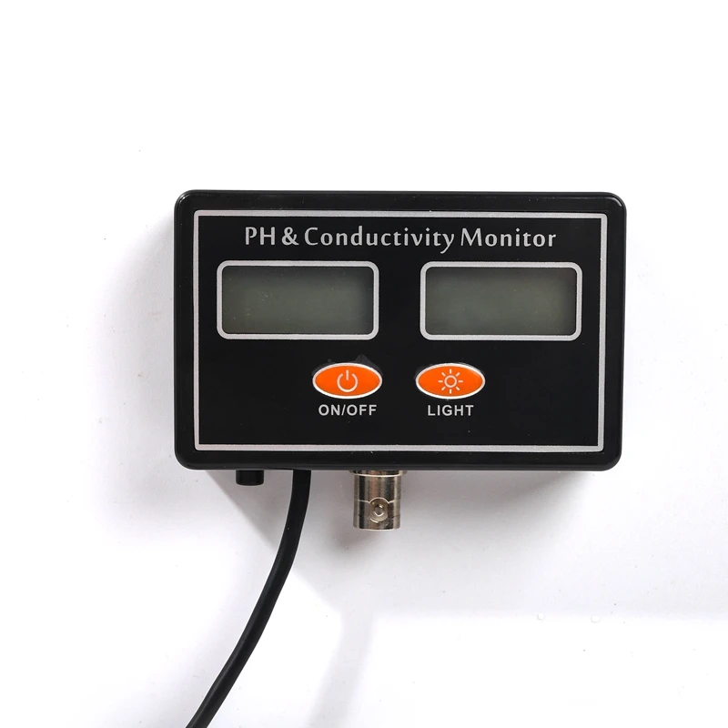 Цифровой онлайн тестер качества воды ph монитор EC 0 01 проводимости 2in1LCD PH