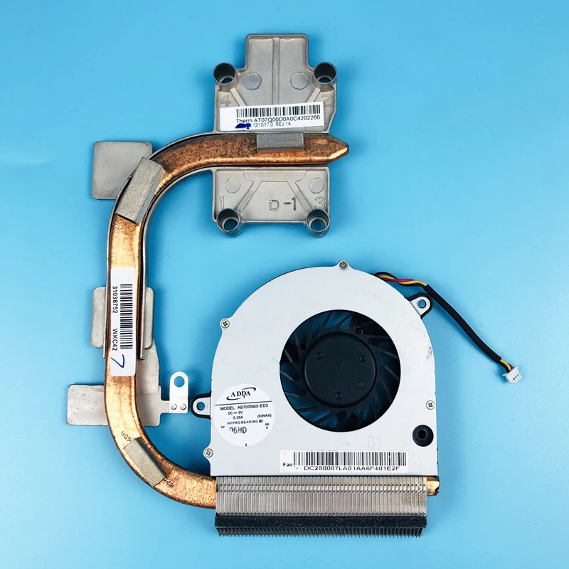 Кулер для процессора Lenovo G450 G450A G455 G550 B550 G555 охлаждающая система Therm AT07Q00D0A0C4202266 WKC42