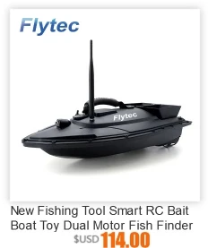 Flytec 2011-5 2011-15A RC лодки дистанционное управление игрушка рыболокатор рыбные приманки для рыбалки на лодке лодка RC корабль катер RC игрушки рождественские подарки