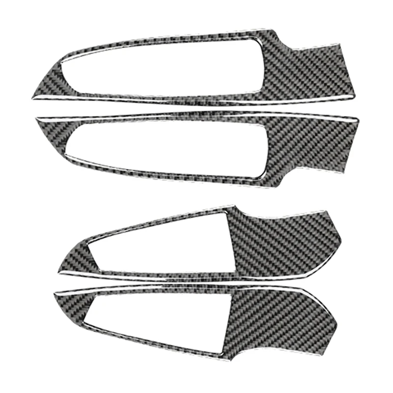 

Car Window Lift Switch Panel Cover Trim Carbon Fiber for BMW 3 Series G20 2020 Interior Accessories