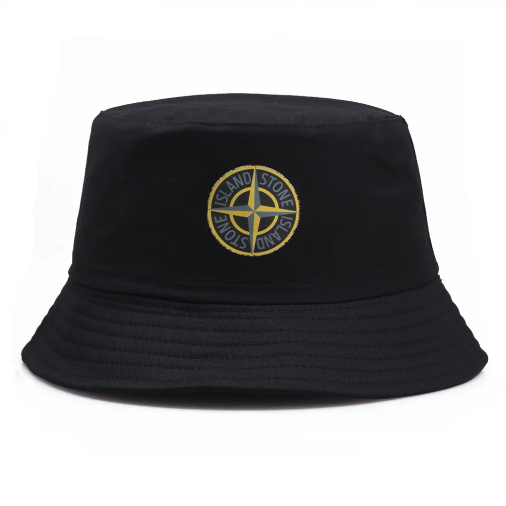 

Letter Printed Cross Dart Bucket Hats For Women And Men Summer Fashion Panama Caps Sun Fishing White Black Cotton Fisherman Hat
