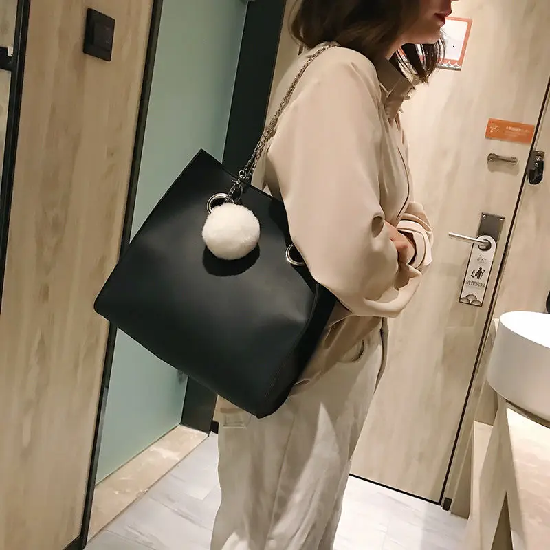 Женская сумка через плечо с цепочкой в Корейском стиле |