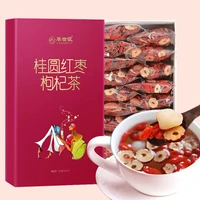 rock candy with red date wolfberry lycium chinense dried longan health tea bag for beauty and warm stomach for women