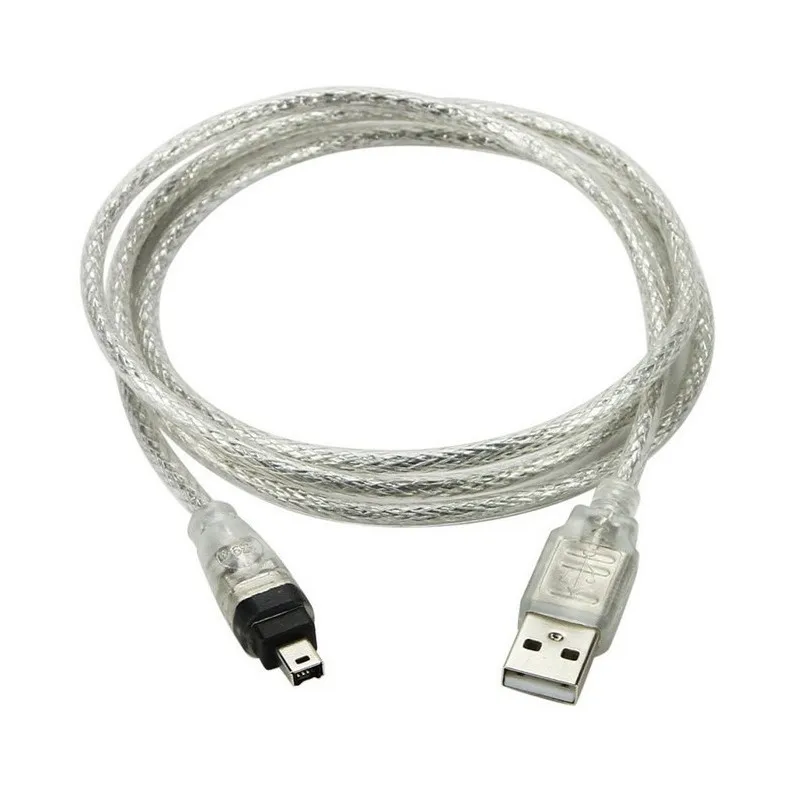 Кабель адаптера Firewire к usb USB папа IEEE 1394 4-контактный iLink кабель firewire для SONY DCR-TRV75E DV |