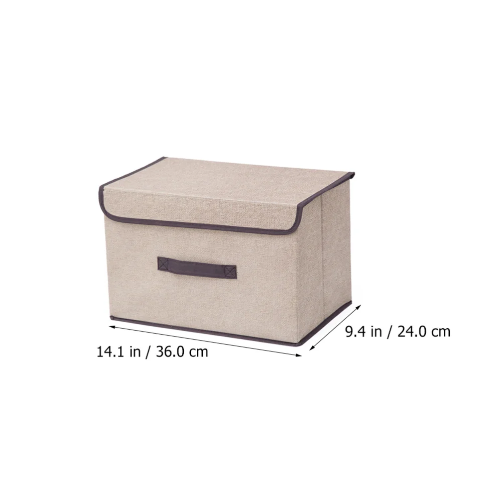 

2pcs Household Storage Boxes Clothing Storage Boxes Folding Sundries Boxes