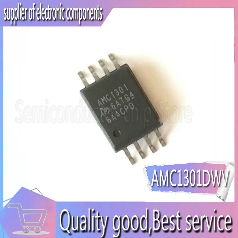 1 шт. AMC1301DWVR AMC1301DWV AMC1301 усилитель изоляции SOIC 8 оригинальный пятно|Органайзеры для