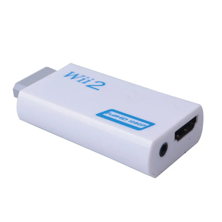Full HD 1080P для Wii-совместимый адаптер преобразователя Wii 2hdmi-совместимый