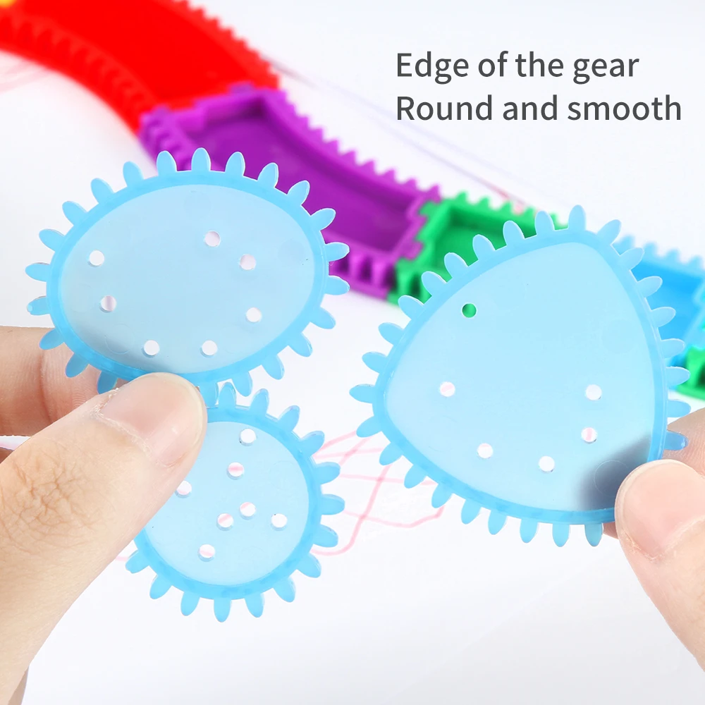 Спирограф для рисования детей детская игрушка креативный набор ручка Шестерня