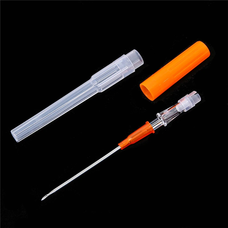 Хирургические стальные стерилизованные иглы для пирсинга IV катетера с