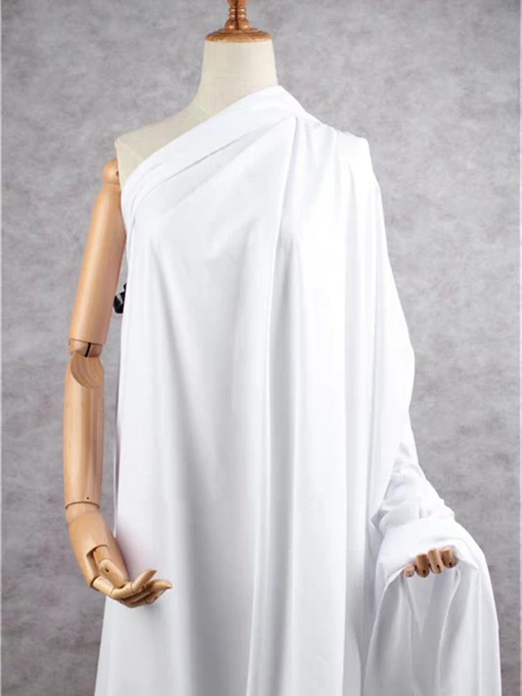 Thin Fiber Cotton Fabric White DIY Patchwork Shirt Skirt Pants Coat Dress Designer 50x150cm | Дом и сад
