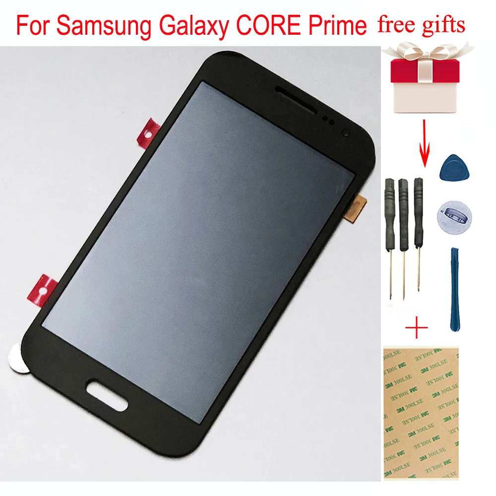 ЖК дисплей G361F для Samsung Galaxy CORE Prime панель G361 сенсорный экран дигитайзер в сборе|lcd