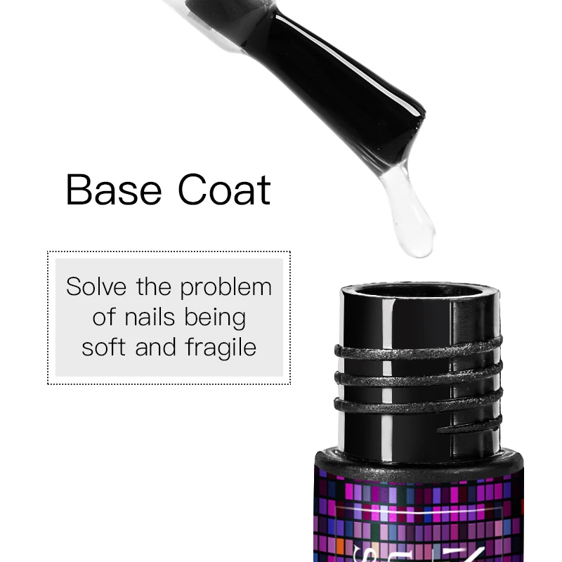 Гель лак для ногтей 5 мл 1 шт.|Базовое покрытие ногтей| |