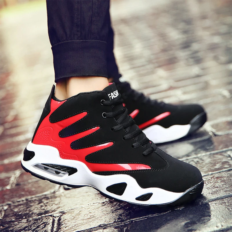 Брендовая Высококачественная мужская кожаная повседневная обувь Модные дышащие