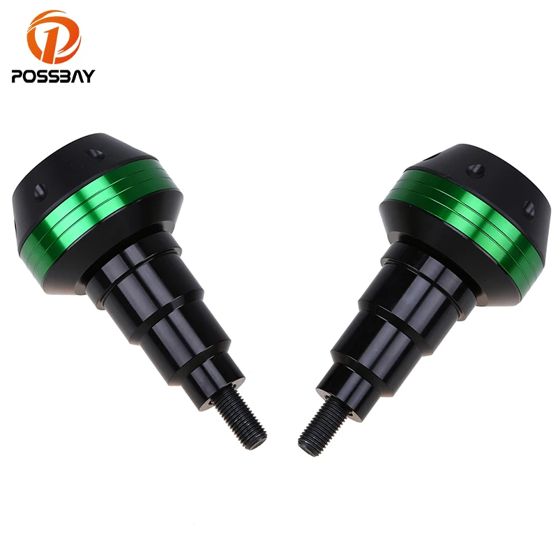 Винтажные слайдеры рамы мотоцикла POSSBAY 10 мм мотоциклетные противоударные