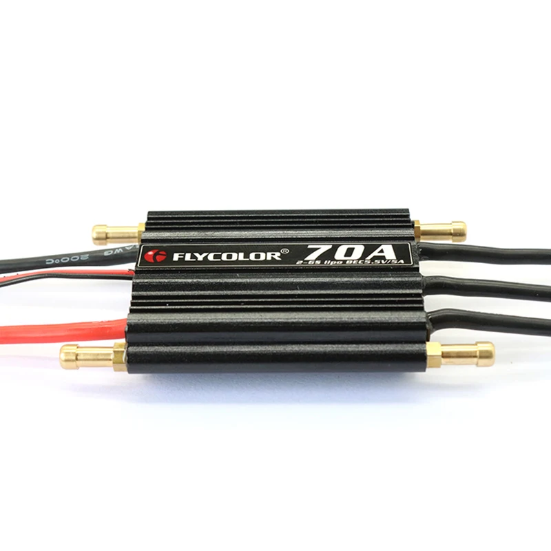 бесщеточный esc flycolor 70a для радиоуп