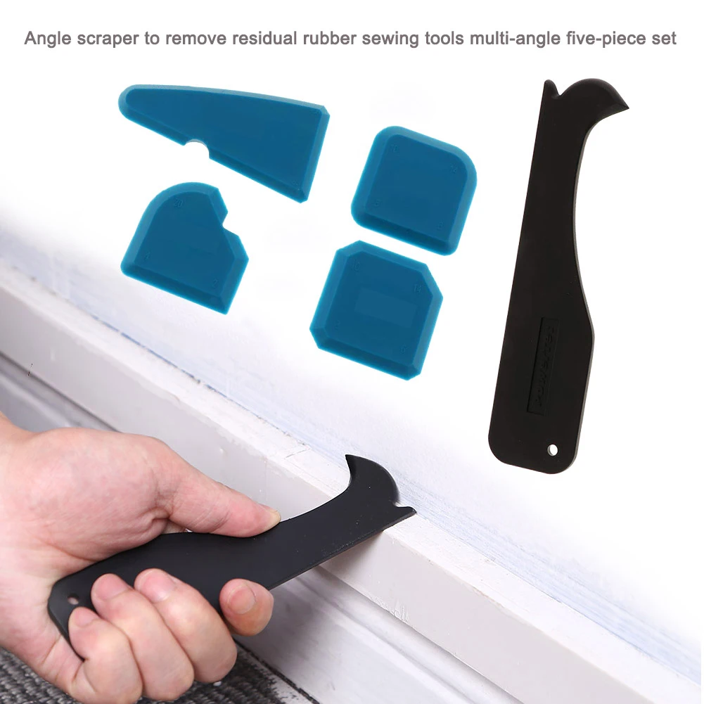 

12 in 1 Eco-friendly Caulking Home Accessories Caulk Nozzle Scraper Set Sealant Angle Scraper Caulk Finishing Tools Kit