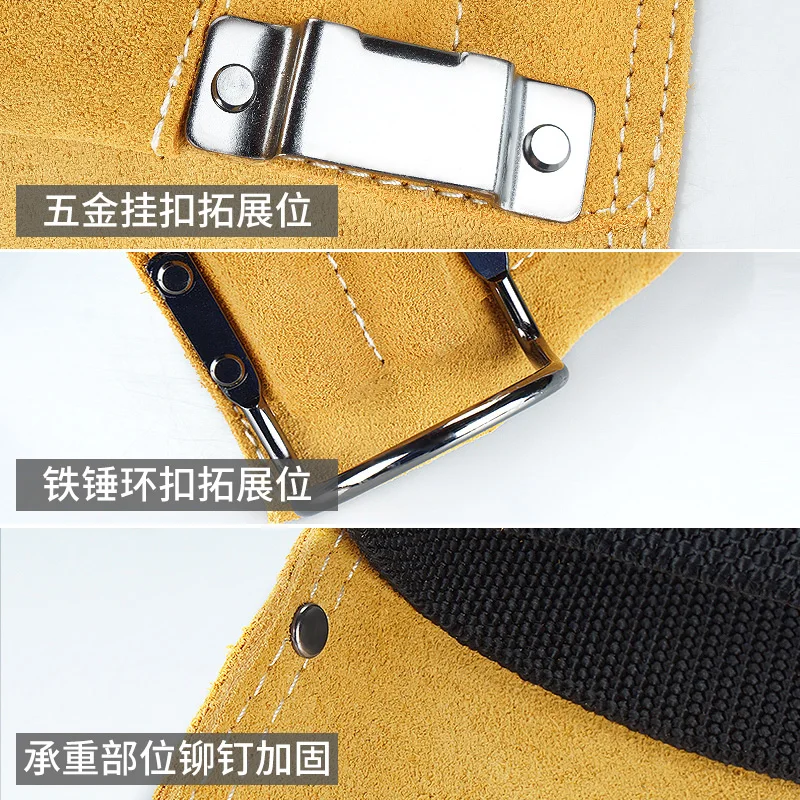 Цена Сумка для инструментов электрика, портативный органайзер для инструментов на ремне для скалолазания, BI50TB