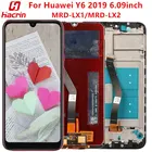 Дисплей для Huawei Y6 2019 сенсорный экран протестированный ЖК-экран + сенсорный дисплей с рамкой Ремонт для Huawei Y6 Prime 2019 MRD-LX1 LX2