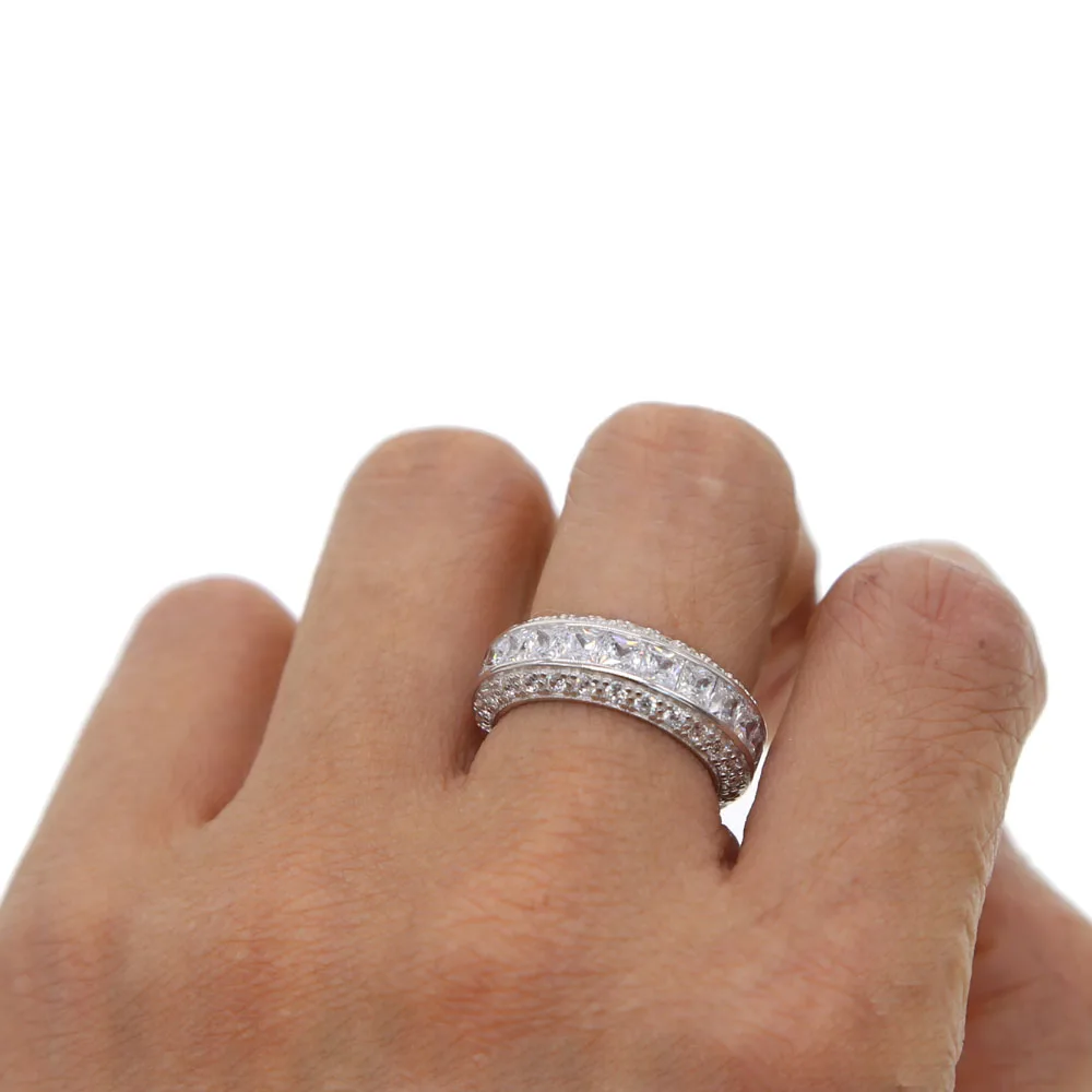 Женское кольцо из серебра 2019 пробы с фианитом|Кольца| |